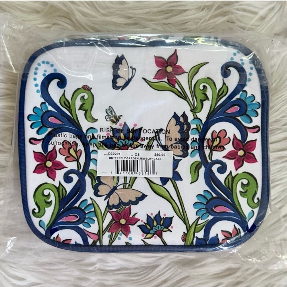 Brand new (with tags) butterfly jewelry travel case from Brighton. 2 available - Picture 6 of 6
